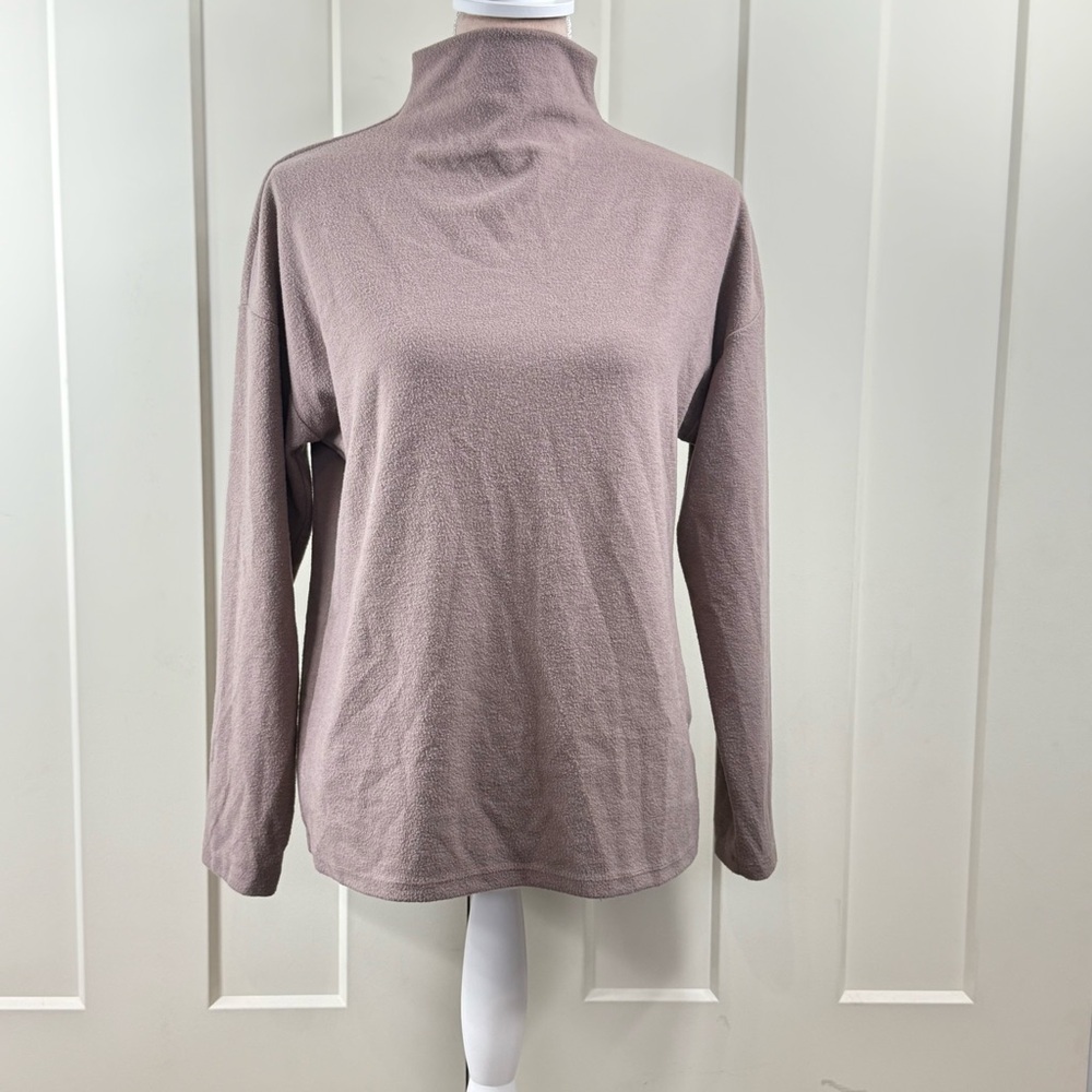 a new day‎ Mauve Mock Neck Sweatshirt